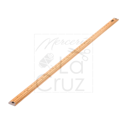 REGLA DE MADERA 100 CM