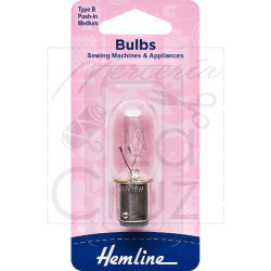 Bombilla para máquina de coser 15W,240v.