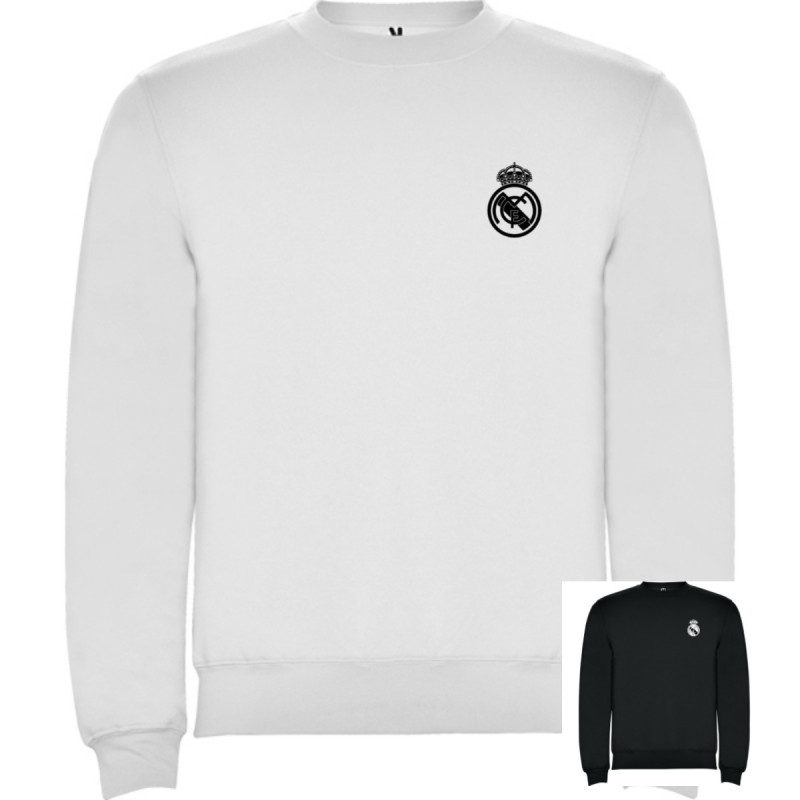 Sudadera escudo bordado Real Madrid