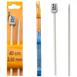 Aguja tricotar 40cm pony
