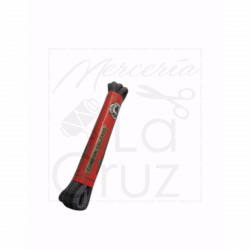 Cordón plano calzado 60cm gris